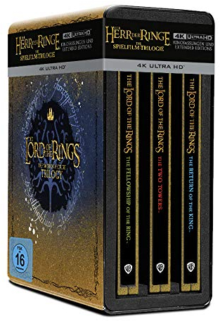 Der Herr der Ringe: Trilogie - 4K UHD - Steelbook