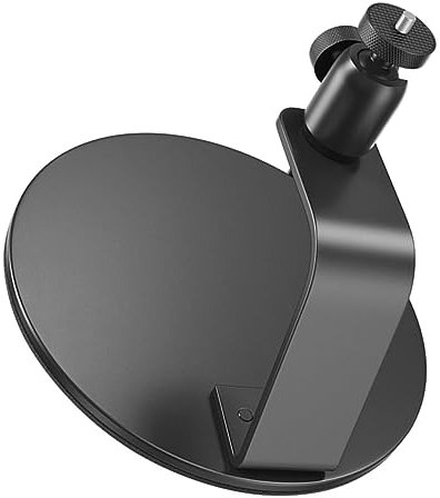 Housoutil Adjustable Projector Stand Mini Projector Bracket Desk Mount for Rotation Aluminum Alloy Non-slip Base