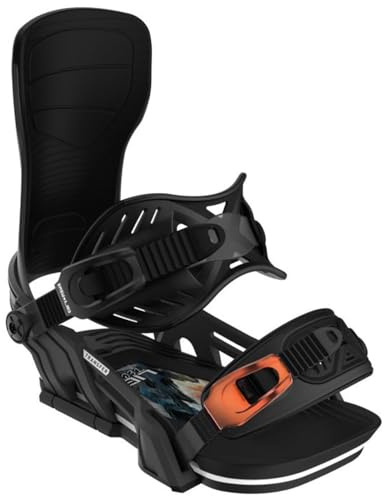 Bent Metal Transfer Mens Snowboard Bindings Black M