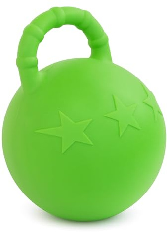 Oypla Coco Equestrian 10 Inch Green Horse Play Ball Stable Paddock Toy