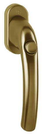 HOPPE Fenstergriff duraplus Tôkyô in Aluminium bronze (mit Druckknopf)