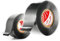 POPPSTAR selbstverschweißendes Silikonband, 3m x 25mm, Isolierband und Dichtungsband (Wasser, Luft), schwarz, 2 Rollen