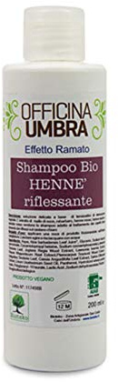 Officina Umbra Shampoo riflessante all' henne' colore ramato