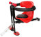 通用 Sicherheit Kinderfahrradsitz Babysitz Kindersitz Vorne Roller Fahrrad Fahrradträger mit Handlauf Pedal Fußpedale 50kg für Damen u. Herrenfahrrad, Baby Fahrrad Sitz
