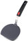 Spatule en silicone anti-adhérent ustensile de cuisine sûr spatule large à crêpes pour la cuisson et la cuisson-600°F résistant à la chaleur en caoutchouc spatule à oeufs(1 pièce)