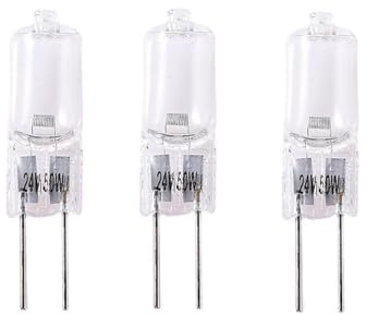 LISOCLU G6.35 G5.3 Halogen Bulbs 12V 24V 75W 100W 150W 200W 250W Stage Medical Lights Special Lighting 24V 250W Spiralwire