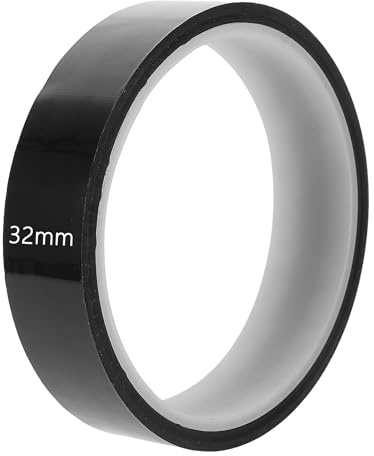 kimairy Heavy-Duty Tubeless Rim Tape Roll for Bicycles – 10m Length, Multiple Widths (21mm-35mm) – High-Stick Rubber Adhesive for Road/MTB/Hybrid Wheels Tape