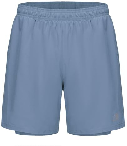 Karrimor Mens 2 in 1 Running Shorts Bold Blue L