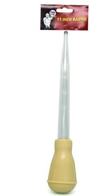 Heat Resistant Baster with Rubber Bulb