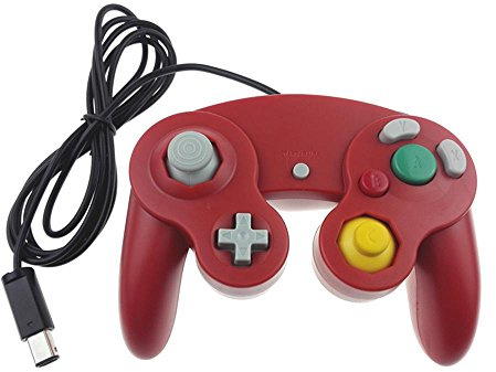 Manette pour Nintendo Wii, Wii U et Gamecube - Rouge
