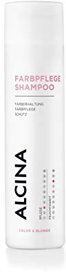 ALCINA Farbpflege-Shampoo - 1 x 250 ml - Farbpflege, Farberhaltung und Schutz für stark beanspruchtes, coloriertes, gesträhntes oder dauergewelltes Haar