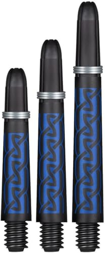 Shot Dart Shafts Koi Carbon mit Federring Hochwertige Dart Schäfte Stabil & Lange Haltbar