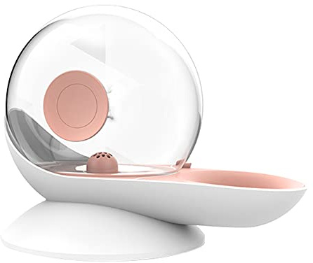 SHOPANTS Fontaine à Eau pour Chat 2,8 L Bol d'eau Automatique à Bulles d'escargot Fontaine pour Animaux de Compagnie Distributeur d'eau Grand Bol à boire pour Chat Chien Pas d'électricité (30,4 cm x