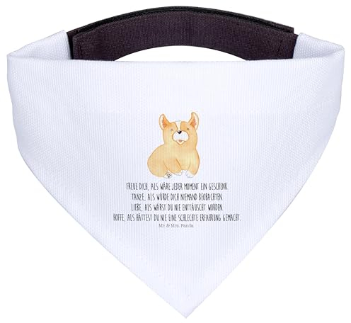 Mr. & Mrs. Panda Halstuch Corgie - Geschenk, Sprüche, Hund, Für Hunde, Tuch, Wauwau, Lebensfroh, Spruch