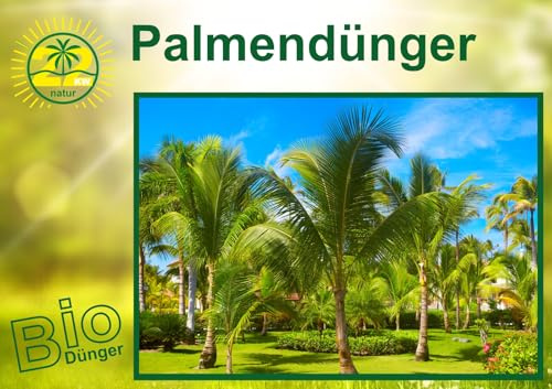 Palmendünger, Freilandpalmendünger, geeignet für frostgeschädigte Palmen! 22KW-natur 1,5KG