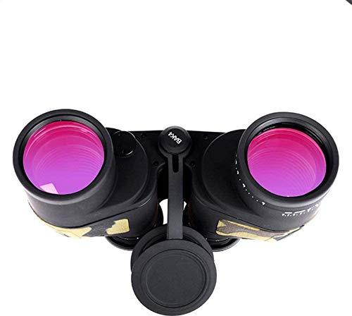 JIEZM Binocolo Regalo telescopio 10X50 Binocolo telemetro Zoom Professionale Binocolo telescopio Elettrico Prisma Visione Notturna a Livello di scarsa Illuminazione per la Caccia