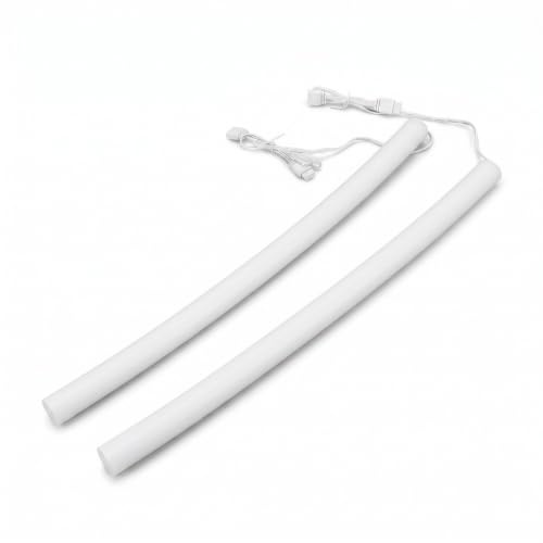 Manchon de Tube LED ARGB, Manchon de Tube de Refroidisseur d'eau de Synchronisation D'éclairage Panoramique à 360 Degrés Programmable, pour Refroidisseur d'eau 41 Cm-45 Cm
