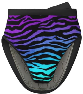 Purple Blue Green Camouflage Zebra Stripes Christmas Silicone Oven Mitts Pot Holders Gift For Kitchen Air Fryer Mitts For Cooking Baking