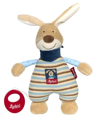 sigikid Spieluhr mit Wunschmelodie - Mamilodie Musik für Schwangere Babybauch - Einschlafhilfe für Babys ab Geburt Tröster Kuscheltier Babyspielzeug - Geschenk zur Geburt oder Taufe
