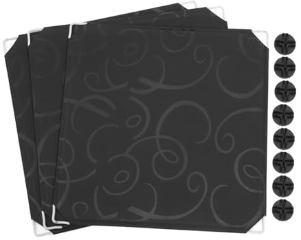 Toddmomy 3 Piezas de Caja para Cubierta para Areneros Enclosure Diy para Privacidad y Protección de Esquinas Antisalpicaduras y Reutilizable