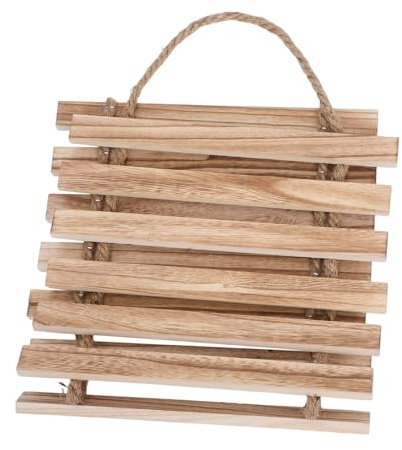 Yardwe Estante De Madera Para Flores Conservante Enrejado De Madera Escalera Para Plantas Macetero Vertical Para Patio Balcón y Sala De Estar Jardineras Florero De Interior De Pared