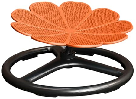 Genérico Chaise pivotante pour | Forme de pétale Amusante sensorielle antidérapante, siège Rotatif d'activité pour, bébés, Jeux d'équilibre, Exercice, Maison intérieure