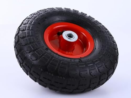 Sackkarrenrad Ersatzrad Reifen Luftrad Rad Bollerwagen 4.10/3.50-4 (1x Rad 4.10/3.50-4)