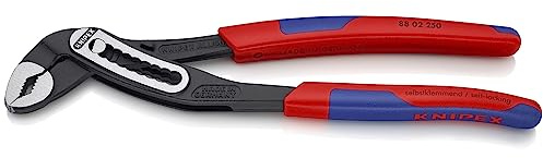 KNIPEX Tools - Alligator Water Pump Pliers, Multi-Component (8802250), 10 inches