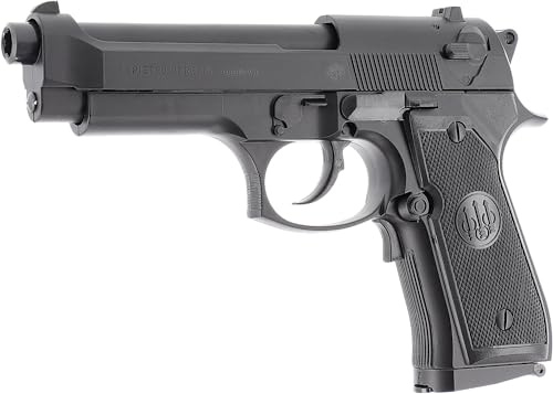 Beretta Airsoft Pistole MOD 92 FS, elektrische Softair Waffe, 0,5 Joule, für 6 mm BB Kugeln, inkl. 100 x 6 mm BB Soft-Air Kugeln