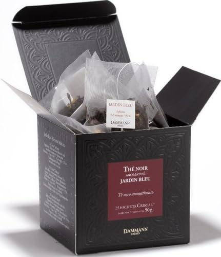 DAMMANN FRERES Jardin Bleu Tea Sachets, 25 count