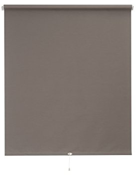 sunlines HWA10191 Springrollo Verdunklung, Stoff, grau/weiß, 82 x 180 cm