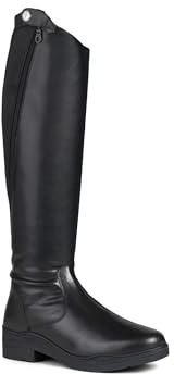 HORZE Hannover Stivali Alti da Donna, Black, 39
