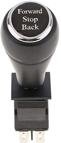 POFET Interruttore Joystick ON-OFF-ON, 6 poli, a scatto, per veicoli, auto giocattolo e altri dispositivi, 125-250 V, 12-20 A