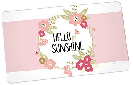 infinite by GEDA LABELS (INFKH) 13093 Frühstücksbrettchen Hello Sunshine Bread, Breakfast, Board, Melamine