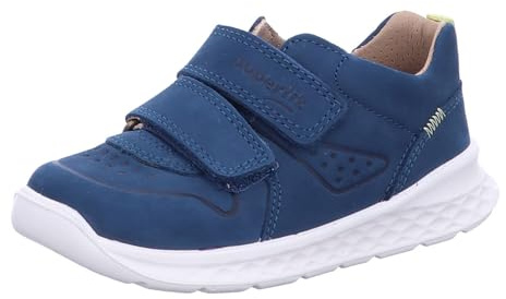Super Fit Halbschuh Leder Breeze BLAU/GELB
