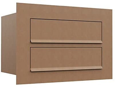 Cassetta delle lettere da incasso Como for Two in ruggine