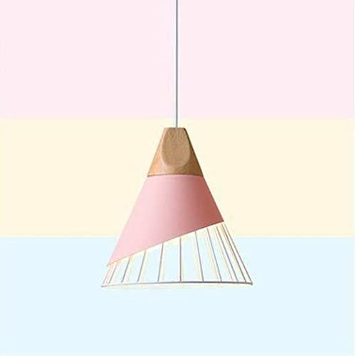 Chao Zan Suspension Luminaire vintage,bois Plafonnier industriel design Métal Lampes Suspendues abat-jour E27 applique éclairage pour salle à manger cuisine,couloir