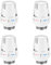 BDHI 4pcs TRV M30x1.5 Thermostatic Radiator Head Valve Thermostat Head Radiator Thermostat Head Replacement Trv Radiator Valves Heating System Temperature Control for Home Office(Y239-4)