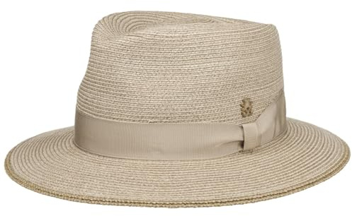 Mayser Pepino Stoffhut Zechbauer UV-Schutz 80 Packable Damen und Herren Frühling Sommer Hellbeige L (58-59 cm)
