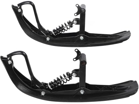 Zunate Trineo de Nieve de Invierno para ATV, Trineo Antideslizante Resistente y Duradero Que Mejora el Agarre para ATV, Go Kart, UTV, Quad Bike