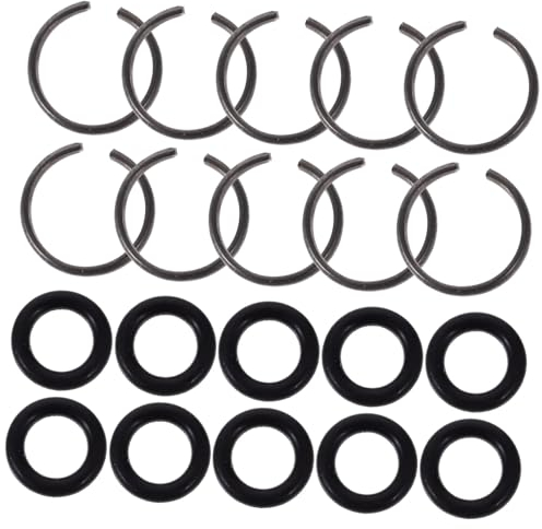 HOMSFOU 100sätze Schlagschrauber Haltering Teiliges Drive Socket Retainer Zubehör Für Elektrowerkzeuge Hochwertige Ringe Und Clips Für Optimale Verbindung Und Haltbarkeit