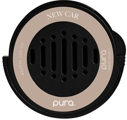 Pura Car Scent Refill - Fragrance for Pura Car Diffuser - Clean & Safe Luxury Diffuser Scent - Long-Lasting Fragrance for 30 Days of Aroma - Spring & Summer Household Essential - New Car