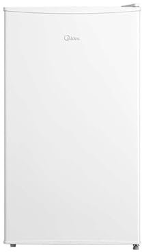 Midea MDRD146FGE01 Freestanding 47.2cm Undercounter Fridge White 93L Adjustable Legs Reversible Door