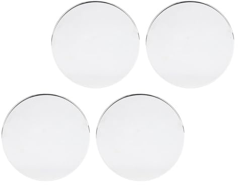 4PCS Tapas de Rueda Centrales 70mm 60mm Universal para Auto, Tapa de Llanta con ABS y Metal para Sedán, SUV y Auto Deportivo (Electrochapado)