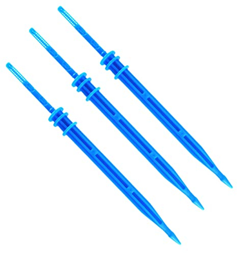 Milisten 50 Piezas Sistema de Riego Automático por Goteo para Plantas de Interior Herramienta de Irrigación con Puntas de Goteo Azul para y Macetas