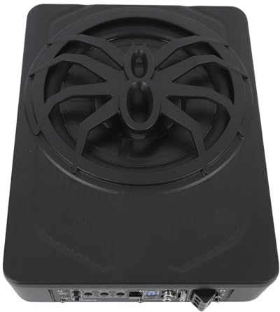 Tbest SLIM UNDERSÄTE BIL SUBWOOFER 10IN 800W FÖR, FÖRBÄTTRAD BASUPPLEVELSE