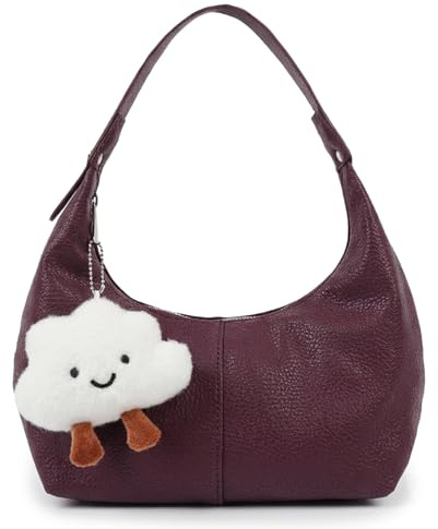 Aulenge Borsetta Piccola Donna Borsa Luna Donna Borsa Donna Mezzaluna Moda