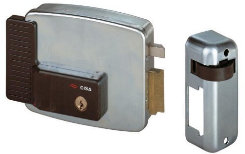 Serratura Elettrica da Applicare Cisa Art. 11921 Misura 70 mm Verso Dx per Esterno