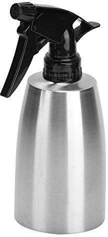 Fdit 400ml Household Multifunctional Stainless Steel Water Sprayer Portable Spray Bottle Seasoning Can Kitchen Supplies