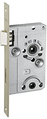 ABUS - Serratura da infilare per porte WC ES WC L S 55 78 24-61767, argento